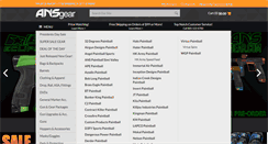 Desktop Screenshot of ansgear.com